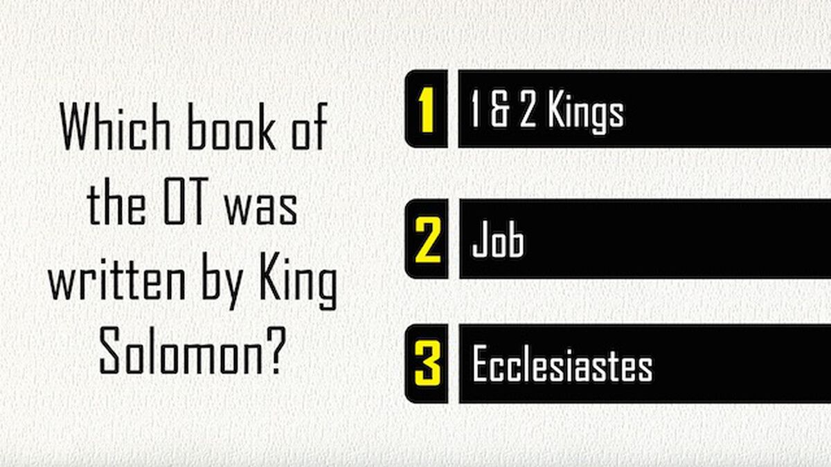 Bible Blitz: Old Testament Challenge image number null